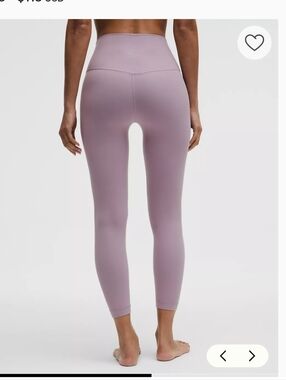 lululemon Align High-Rise Pant 25" Lotus Lavender